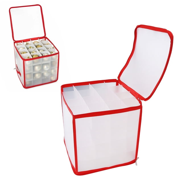 Boîte de Rangement Pratique 30X31Cm pour Décorations de Sapin de Noël