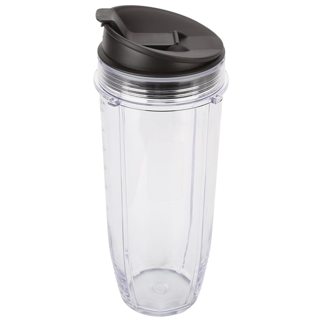 Blender Container, Compatible Safe and Nontoxic Replacement Cup and Lid Durable with Lid for Juicer