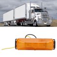 thumbnail image 1 of Side Indicator, Waterproof Shockproof Bright Amber Side Marker Lamp Universal 12/24V 4LED  For Trailer Lorry Car, 1 of 8