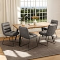 thumbnail image 3 of Homy Casa 5 Piece Dining Room Set - Rectangular Dining Table and 4 Industrial Side Chairs for 4 Person, 3 of 12