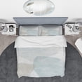 thumbnail image 3 of Designart 'Grey and White Collage II' Geometric Bedding Set - Duvet Cover & Shams, 3 of 4
