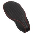 thumbnail image 4 of Motorcycle  Cover, Soft Beautiful Motorcycle Saddle Cover Leather Antislip  For Upgrade Black Red, 4 of 8