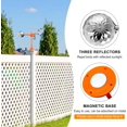 thumbnail image 4 of Solar-Powered Reflective Bird Deterrent ， Garden & Property Protection Noiseless, Weatherproof Woodpecker & Pigeon Repellent, 4 of 6