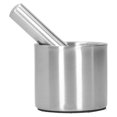 thumbnail image 1 of Ccdes Kitchen Tool,Mortar Pestle Set Stainless Steel Manual Garlic Mill Grinder Crusher Kitchen Tool Gadget,Garlic Mill, 1 of 8