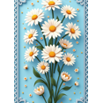thumbnail image 3 of Floral Backdrop Banner Daisies Decoration for Wedding Party Supplies Event Background Photography Spring Summer Decor Celebration, 3 of 3