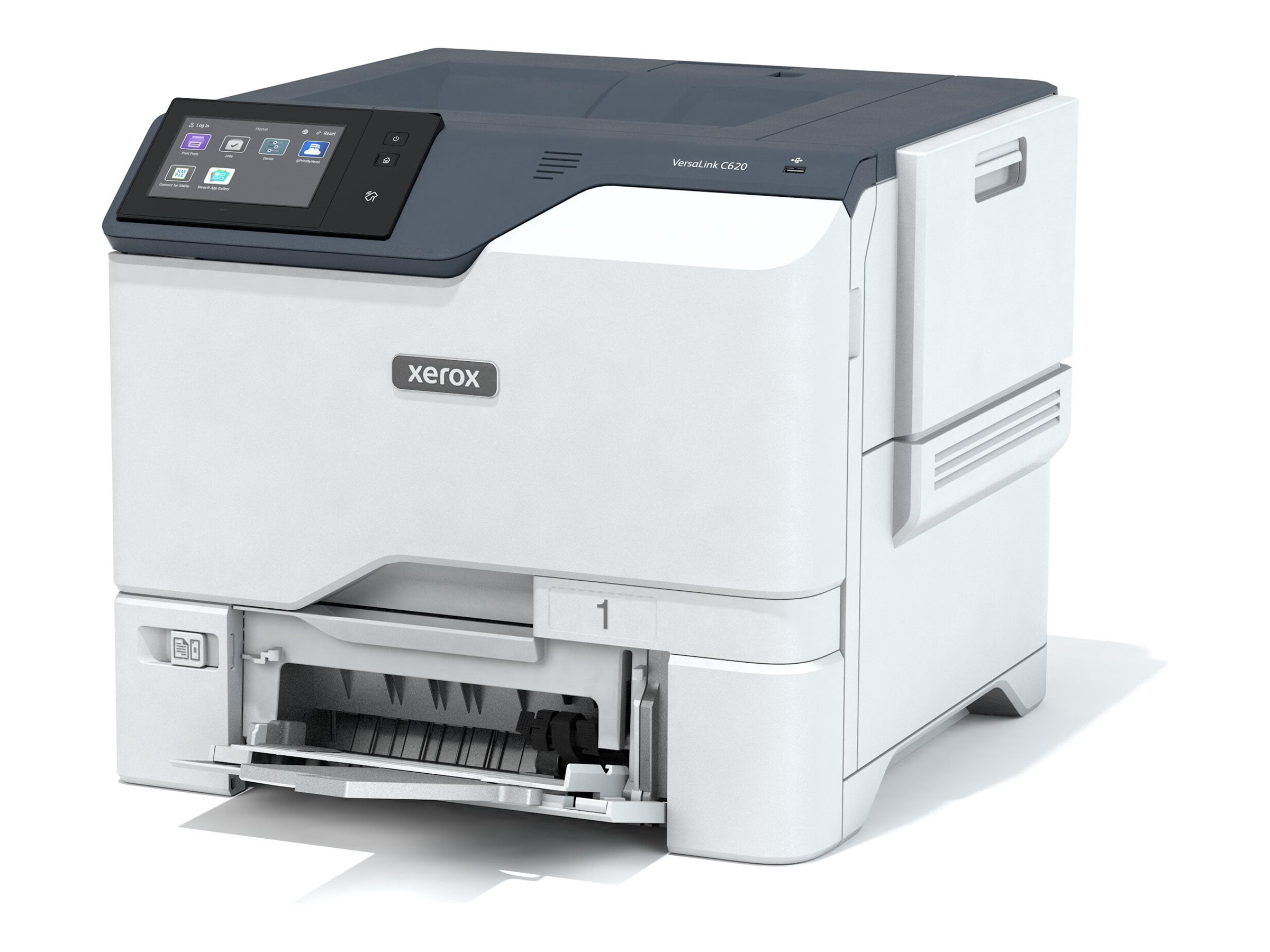 Xerox VersaLink C620/DN - Printer - color - Duplex - laser - A4/Legal - 1200 x 1200 dpi - up to 52 ppm (mono) / up to 52 ppm (color) - capacity: 650 sheets - Gigabit LAN, USB 2.0, NFC, USB host