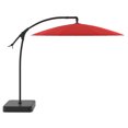 thumbnail image 4 of HOMETRENDS 10 ft. Offset Shanghai Patio Umbrella & Base - Salsa, 4 of 7