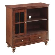 Pemberly Row Meuble TV en Bois Traditionnel pour Téléviseurs jusqu'à 36 po en Espresso