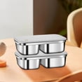 thumbnail image 5 of PUREKKI Portable Compartment Lunch Box Stainless Steel Student Insulation High School Student Large Office Worker With Lid Bento Lunch Box, 5 of 5