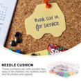 thumbnail image 4 of LOVEVER 100 Pcs Piques Rondes Plates pour Pouce Carte DIY Pushpin (Couleur Mixte), 4 of 6