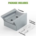 thumbnail image 2 of Leaf Blower Storage Rack For Ego 765 Leaf Blower Wall Mount Holder Bracket Abs Black Gray For Leaf Blower Storage - Grey, 2 of 7