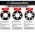 thumbnail image 4 of eCustomrim Jante de Roue de Remorque 16X6 6 Écrous Rayons Blancs, 4 of 4