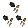 thumbnail image 1 of Baohd Durable 12 Volt Compressor Air Pressure Switch for Air Ride Assist Kit Improved Performance Black 150-180 psi 3Set, 1 of 6