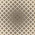 thumbnail image 1 of Ahgly Company Tapis d'Intérieur Lavable en Machine Carré Transitionnel Marron Café, 8 Pieds Carré, 1 of 7
