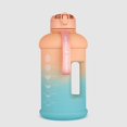 thumbnail image 3 of Bouteille d'Eau de 2,2 L d'Un Demi-Gallon avec Manchon de Rangement et Couvercle à Paille Couvert – Grand Contenant à Boisson Réutilisable Sans BPA avec Poignée - Grande Pichet de Sport, 2,2 Litres (74 Onces), 3 of 7