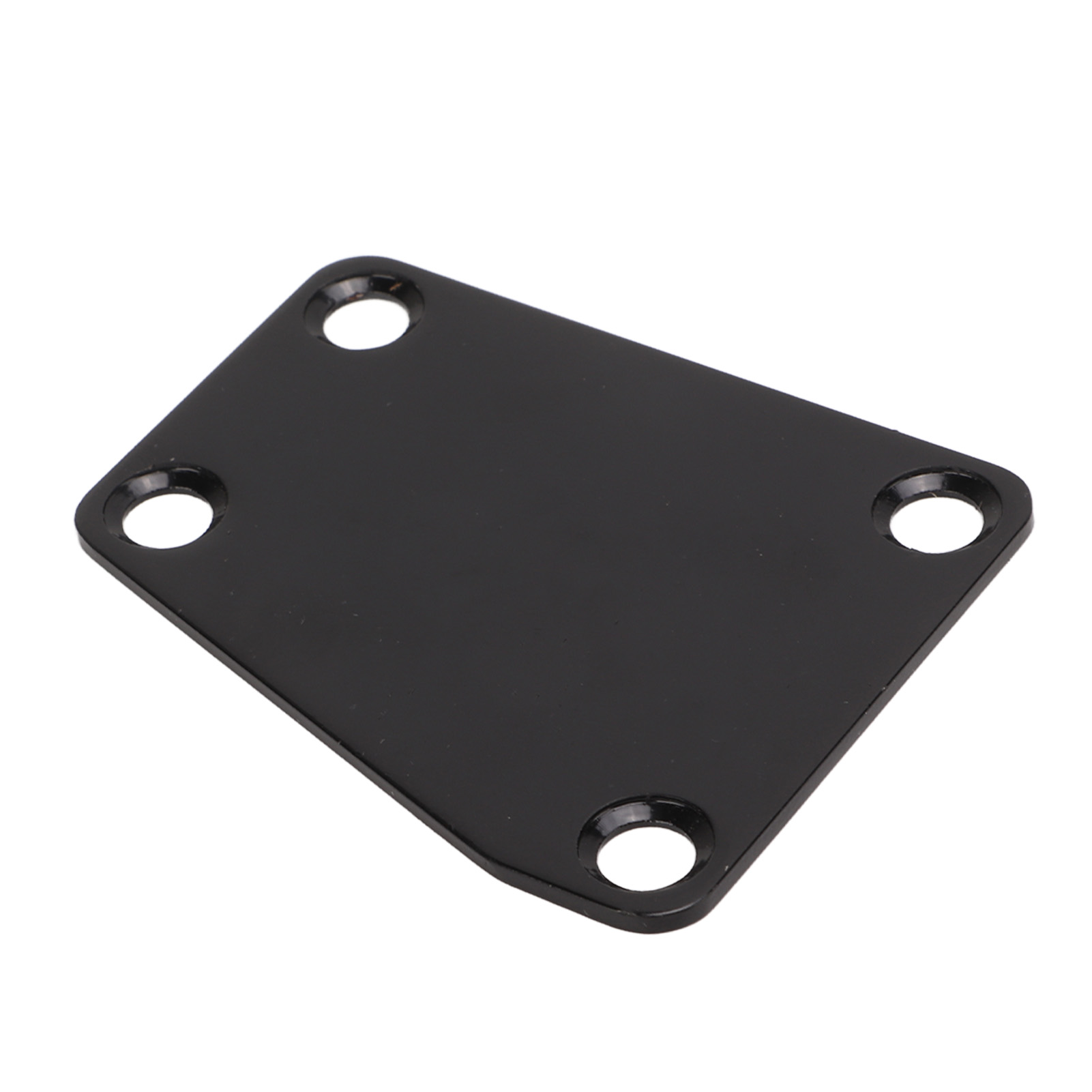 Bass Neck Plate, Electric Guitar Neckplate Standard Design Trapezoidal With 4pcs Screw For DIY Black,Gold