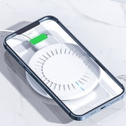 COFEST Wireless Charger Fast Wireless Charging Pad Station-Certified Wireless MAX 15W Charging for Smart Phones White