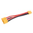 thumbnail image 4 of Fyydes XT60 Dual Extension Y Splitter,XT60 Parallel Battery Connector Cable Dual Extension Y Splitter 1 Female To 2 Male Silicone Wire For RC Batteries,XT60 Parallel Battery Connector Cable, 4 of 8