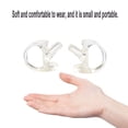 thumbnail image 4 of Mould Soft Comfortable Transparent Silica Gel Ear Mould Replacement for Most Coil Tube Audio Kits, 4 of 7