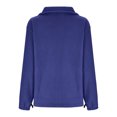 thumbnail image 4 of LSLJS Women's Warm Double-sided Fleece Jacket with Thickened Outdoor Charging Jacket Inner Liner( Dark Blue, S), 4 of 6