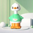 thumbnail image 2 of Green Imitate Crawling Duckling Toy Push Powered For Small Children Toddler Walking, 2 of 7
