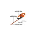 thumbnail image 3 of BLACK+DECKER 17-inch 3.2 Amp Corded Electric Hedge Trimmer, 3 of 5