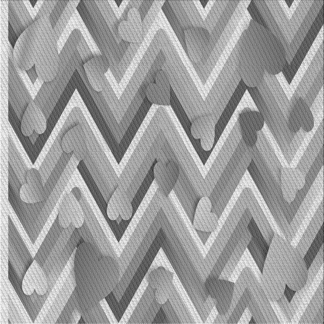 Ahgly Company Machine Washable Indoor Square Transitional Platinum Gray Area Rugs, 7' Square