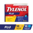 thumbnail image 1 of Tylenol Extra Stength Flu eZ Tabs, Relieves Flu symptoms, Daytime & Nighttime, Convenience Pack, 20 Count, 1 of 9
