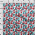 thumbnail image 3 of oneOone Velvet Turquoise Green Fabric Sea Shells Ocean Sewing Craft Projects Fabric Prints By Yard 58 Inch Wide, 3 of 4