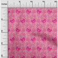 thumbnail image 1 of oneOone Viscose Chiffon Fabric Leaves & Floral Block Printed Fabric 1 Yard 42 Inch Wide, 1 of 4