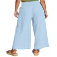 thumbnail image 2 of Women‘s Single Breasted High Waist Trousers in Solid Color with Wide-Leg Design, 2 of 5