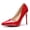 Red, variant on Woobling Womens Pumps Pointed Toe Dress Shoes Slip On High Heels Lightweight Work Comfort Stiletto Pink 9
