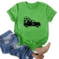 thumbnail image 2 of QIPOPIQ T-Shirts à Manches Courtes pour Femmes à Col Rond T-Shirts de la Saint-Patrick Hauts T-Shirt Shamrock T-Shirt Vert Tunique T-Shirts de la Journée St Patricks T-Shirt Tee T-Shirts de Noël pour les Fêtes T-Shirts Graphiques Aubaines, 2 of 4