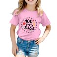 thumbnail image 4 of TZEWGL T-Shirts For Infnat Cartoon Print Round Neck Loose Short Sleeve Clothing For Girls Boys size 6-7T, 4 of 4