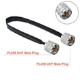 thumbnail image 1 of SO239 Door and Flat Coaxial Cable 50 Ohm Coaxial Extension Cable, 1 of 3