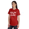 thumbnail image 4 of Inkmeso Embrasse-Moi Je Suis Vaccinée T-shirt Drôle Pro-Vaccin à Col Rond pour Femmes-Yg, 4 of 8