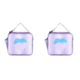 thumbnail image 1 of (2-Pack) Rinsvye Lunch Box for Girls Zoo Pals forks Kids insulated Lunch Bag Work Bags for Women with Lunch Bag Back To School Reusable Womens Lunch Boxes for School Lunch Box for Girls Rainbow Bag, 1 of 4