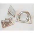 thumbnail image 4 of Stainless Steel Thick Ring Square Sail Shade Rigging Canoe Sunshade Pad Eye Plate Boat Rigging M8, 4 of 9