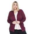 thumbnail image 1 of Lane Bryant Women's Plus Open-Front Cardigan, 1 of 6