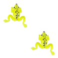 thumbnail image 1 of QualitChoice False Bait Surface Lure Low-Resistant Strong Toughness Steel Wire Baffle Bionic Fishing Tools Simulated Fish Scale Pattern Fluorescent Yellow 2Set, 1 of 6