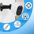 thumbnail image 2 of Xingzhi 3pack/lot Easy And Safe To Wall Mount Bracket For Blink Camera Freely Adjustable Plastic, 2 of 6