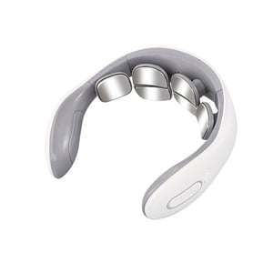 Amdohai Massager cou avec chaleur électrique Plus masseur pour la douleur à l'épaule de cou relax Muscles 6 Têtes Vibratrice Massager de chauffage pour les femmes & Massager de cou intelligent chauffé par des hommes Micro USB Charge P