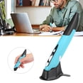 thumbnail image 1 of USB Computer Stylus PC Parts 2.4G Mouse Pen Type Personalized Vertical Ergonomic Innovative Functionality for PC Notebooks Red Blue Gray, 1 of 7