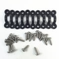 thumbnail image 2 of MasteelfCA 10pcs Kayak Eye Pad Eye Canoe Deck Tie Down Rigging Accessories (51 x 12mm), 2 of 8