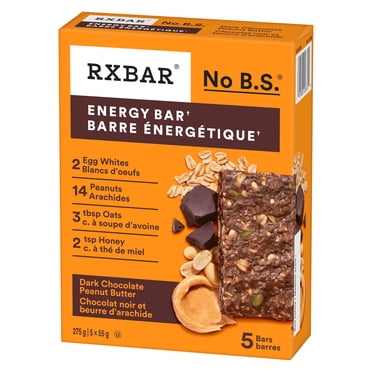 RXBAR® Barres Énergetiques Chocolat Noir et Beurre D'Arachide 5 x 55 g