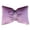 Purple, variant on Pillow for Home Petal Throw Pillow with Removable Adjustable Bow - 11x16in Cozy Cushion for Vanity Chair Headboard Car Interior and More