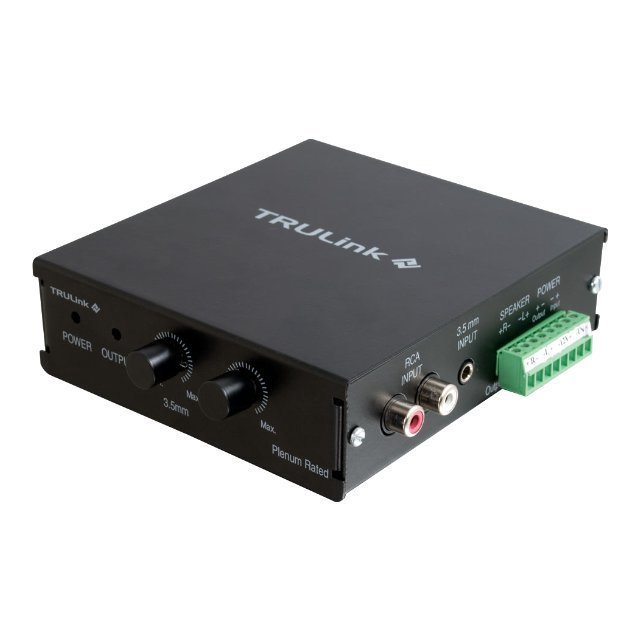 C2G Amplificateur Audio - Classé Plenum - Amplificateur - 40 Watts (total) - Noir