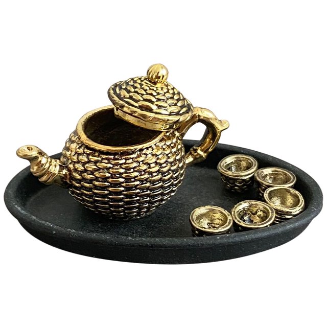 1 Ensemble de Tasses à Thé Miniatures Ensemble de Thé Miniatures Accessoires de Cuisine Miniatures