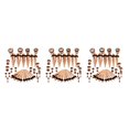 thumbnail image 1 of Transemion 36 Pieces Ear Gauges Stretching Kit Expanders 14G-00G Plugs Rose Gold 36 Pcs 3Set, 1 of 6