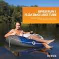 thumbnail image 2 of Intex River Run 1 Person Inflatable Floating Tube Lake/Pool/Ocean Raft (8 Pack), 2 of 7